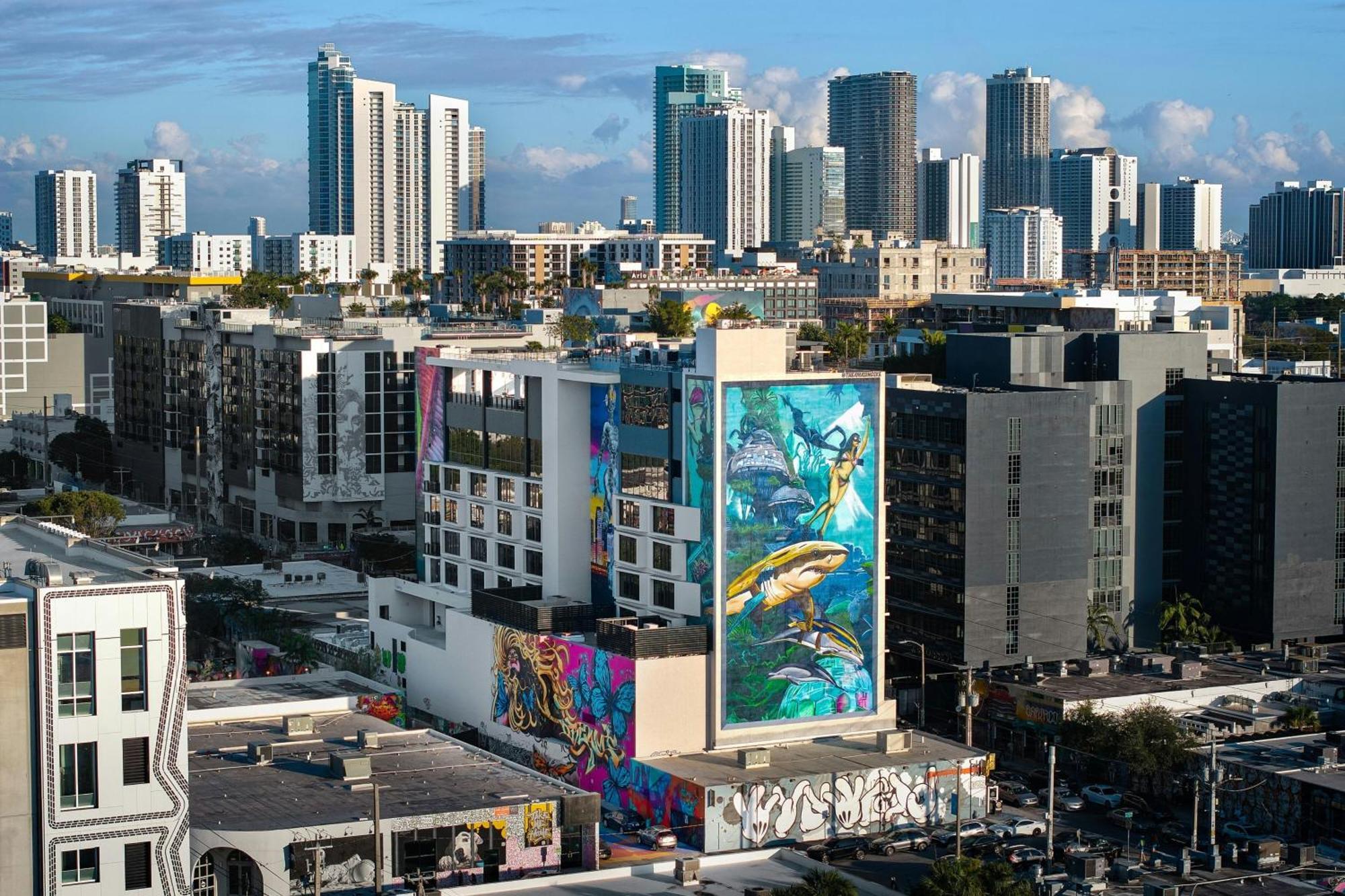Hotel Moxy Miami Wynwood Exterior foto